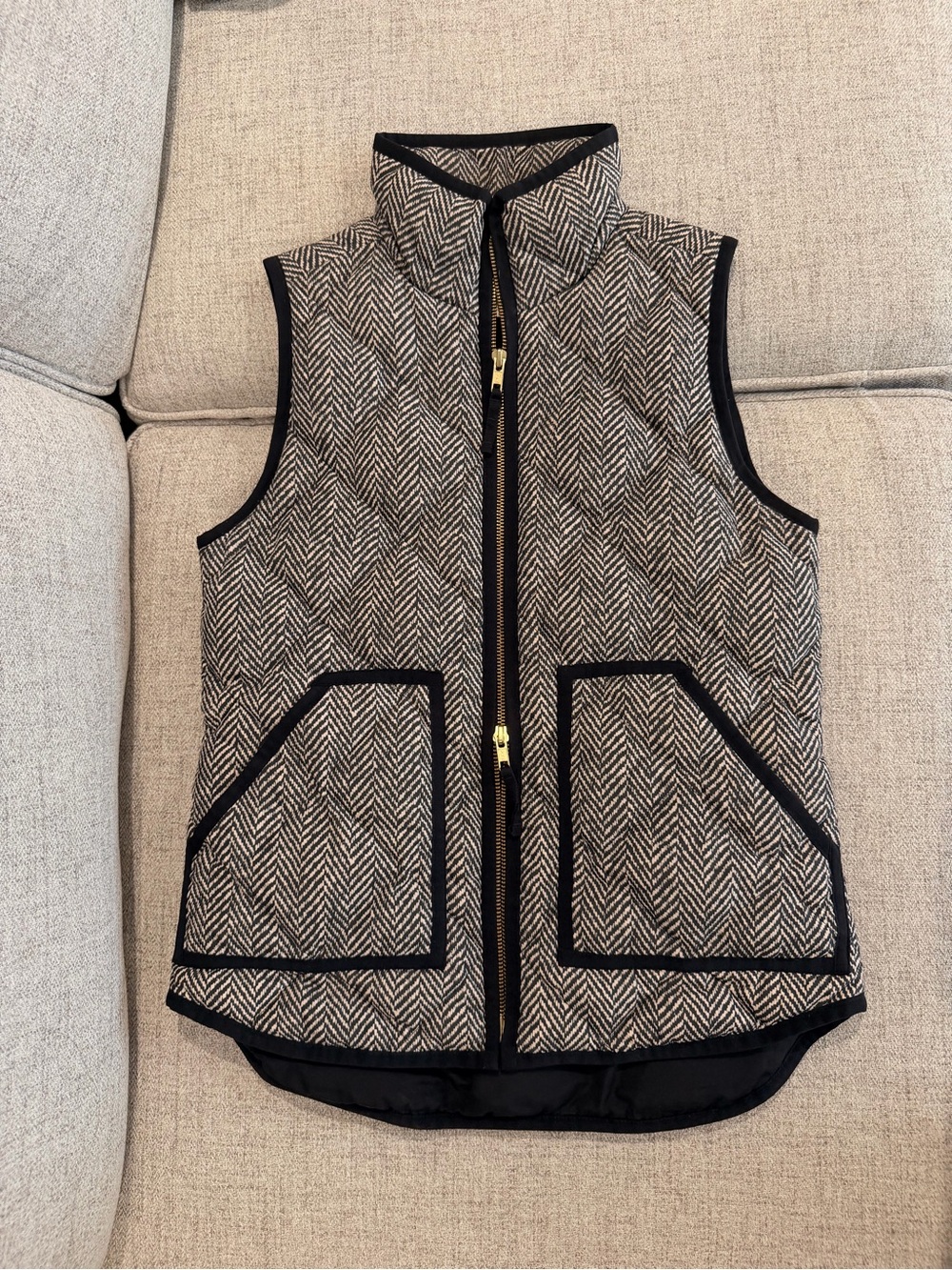 J. Crew Factory Herringbone Vest